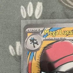 Pokemon TCG Mega Lucario EX 033 Promo - Image 2