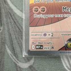Pokemon TCG Mega Lucario EX 033 Promo - Image 5