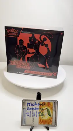 Pokemon Scarlet & Violet Destined Rivals Elite Trainer Box ETB Sealed & NEW 🚚✅ - Image 2