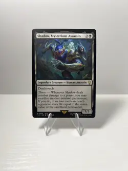 Shadow Mysterious Assassin 0050 MTG Commander FINAL FANTASY Rare NM - Image 1