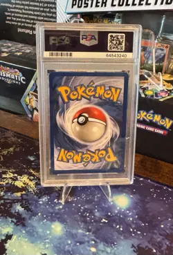 Pokemon TCG Mewtwo Base Set 2 Holo Rare Card 10/130 Vintage WOTC MP - Image 2