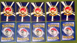 5 Japanese + 4 1st ed Eng + 1 base English Pokemon Holographic cards, NM,1999New - Image 2