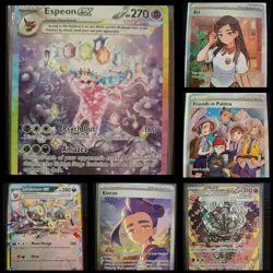 Prismatic Evolutions Pokemon Cards IR/SIR & Full Art's Mint/NM Choose Your Card - Image 1