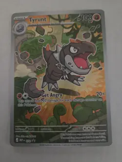 PTCG Tyrunt (070) x1 Near Mint Perfect Order Elite Trainer Box Promo Card - Image 1