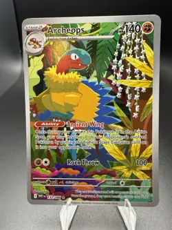 Pokemon TCG Archeops Card 132/086 White Flare SV English - Image 1