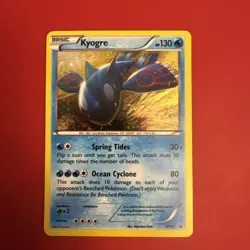 Kyogre XY51 Holo Promo Pokemon card - Image 1