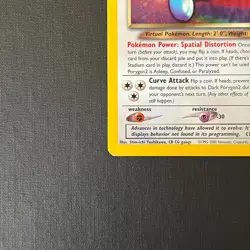 2000 Dark Porygon 2 8/105 Holo Rare Pokemon Card - Neo Destiny Set - Image 5