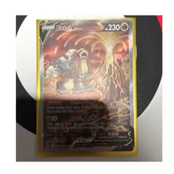 Pokemon Entei V Ultra Rare GG36/GG70 Crown Zenith Galarian Gallery Holo Card - Image 1