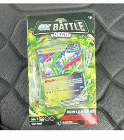 Pokemon ex Battle Deck Iron Leaves ex 60-Card Constructed Deck - Image 1