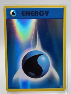 Water Energy 93/108 Reverse Holo Pokemon Card 2016 Evolutions LP - Image 1