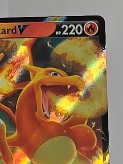 Charizard V 018/159 Sword And Shield Crown Zenith Holo Pokemon TCG Card - Image 3