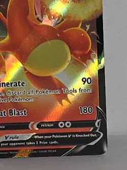 Charizard V 018/159 Sword And Shield Crown Zenith Holo Pokemon TCG Card - Image 5