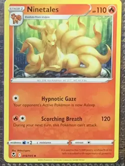Lot 8x Official Pokemon Cards, Vulpix and Ninetales - Image 4