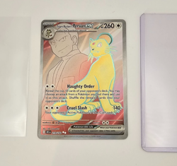 Team Rocket's Persian ex 219/182 Destined Rivals Pokemon Card - Image 1