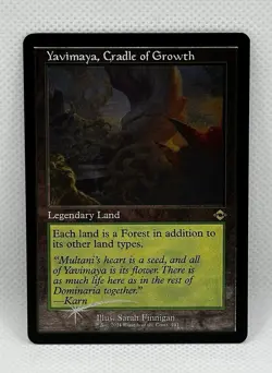 Yavimaya, Cradle of Growth (Retro Frame) (Foil Etched) Modern Horizons 2 Foil - Image 1