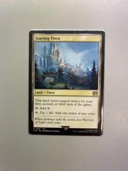 MTG: FINAL FANTASY - Starting Town - Regular NM condition #1 - Image 1