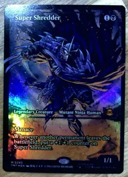 Magic MTG Teenage Mutant Ninja Turtles Super Shredder Showcase Foil - Image 1