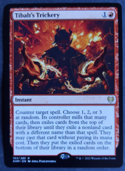 MTG Tibalt's Trickery | Kaldheim | NM | Rare Instant | - Image 1