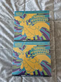2 x Pokemon TCG Ascended Heroes ETB Elite Trainer Box Brand New Sealed - Image 1