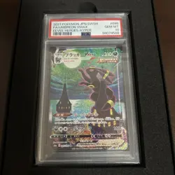 PSA 10 Umbreon VMAX HR 095/069 S6a Eevee Heroes Alternate Art Japanese Pokemon - Image 1