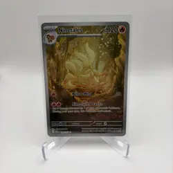 Pokemon TCG Obsidian Flames Ninetales 199/197 Illustration Rare NM - Image 1