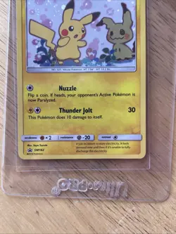 Pokemon Pikachu SM162 Promo Holo Basic HP 60 Saya Tsuruta 2019 - Image 3