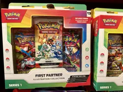 2 X Pokemon TCG First Partner Illustration Collection Series 1 New Sealed - Image 3