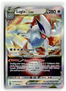 2022 Pokemon - Silver Tempest Lugia VSTAR #139/195 - Image 1