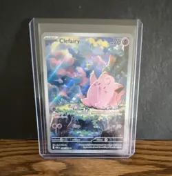 The Pokemon Company Lillie's Clefairy ex 184/159 SIR Holo Sv09 Pokemon TCG - Image 1