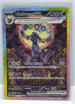 Umbreon ex 161/131 SIR Pokemon Prismatic Evolutions- Pulled & Sleeved - Image 1