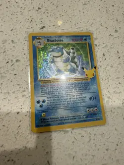 Mint Pokemon TCG Blastoise Celebrations: Classic Collection 2/102 Holo Holo Rare - Image 1