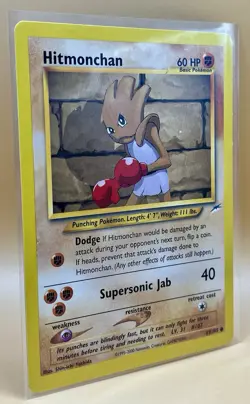 Hitmonchan 69/105 – Neo Destiny - NM - WOTC 2000 Vintage Pokemon TCG - Image 5