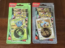 Pokemon TCG Ascended Heroes 2-Pack Blister Bundle Larry & Erika Sealed - Image 1