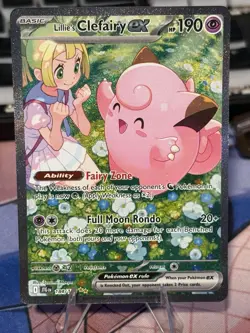 Lillie's Clefairy ex 184/159 Holo - Pokemon SV09: Journey Together - Image 1