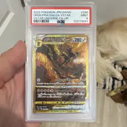 Pokemon Origin Forme Dialga VSTAR 260/172 Vstar Universe Ultra Rare PSA 9 Japan… - Image 1