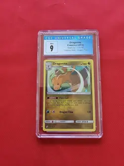 Pokemon: Dragonite #119/181 Sun & Moon Team Up Promos Holo Rare - CGC 9 - B42 - Image 1