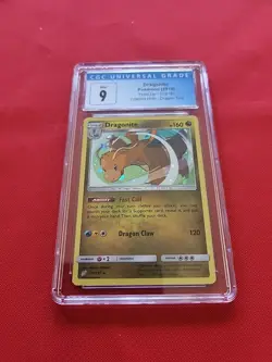 Pokemon: Dragonite #119/181 Sun & Moon Team Up Promos Holo Rare - CGC 9 - B42 - Image 3