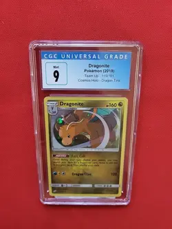 Pokemon: Dragonite #119/181 Sun & Moon Team Up Promos Holo Rare - CGC 9 - B42 - Image 4