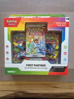 Pokemon TCG First Partner Illustration Collection Brand New Sealed Series 1 - Image 1
