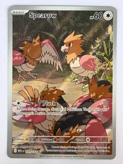 Pokemon Spearow Illustration Rare Holo Mega Evolution 151/132 - Image 1