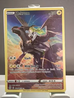Zekrom Pokemon TCG Brilliant Stars Trainer Gallery Ultra Rare TG05/TG30 - Image 1