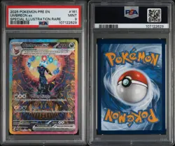 2025 POKEMON PRE EN-PRISMATIC EVOLUTIONS #161 UMBREON EX PSA 9 - Image 3