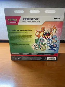 Pokemon TCG First Partner Illustration Collection Series 1 New Lot Of 3 - Image 3
