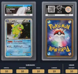 2009 Japanese Pokemon Soulsilver Collection 1st Ed 021/070 Politoed Holo ACE 10 - Image 3