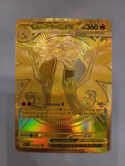 2025 POKEMON PHANTASMAL FLAMES PFL EN #130/094 MEGA CHARIZARD X EX HYPER RARE - Image 1