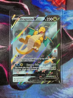 Dragonite V Alternate Full Art Evolving Skies 192/203 Pokemon TCG NM+ - Image 1