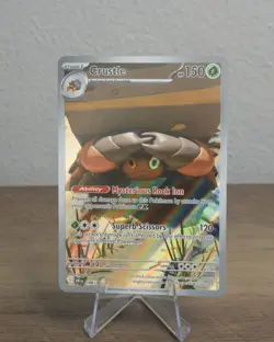 Crustle 186/182 Illustration Rare Destined Rivals Pokemon Near Mint - Image 1