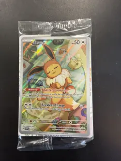 Pokemon TCG Eevee Prismatic Evolutions Promo SVP173 - Sealed - Image 1