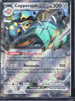 2023 Copperajah ex • 150/193 • Double Rare • Pokemon • Paldea Evolved - Image 1