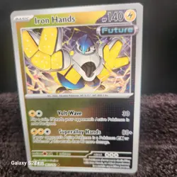 Pokemon Temporal Forces Reverse Holo 061/162 Iron Hands - Image 1